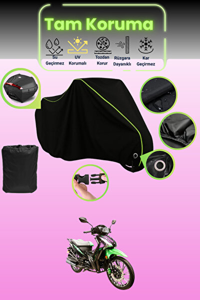 Dokaca Neo Black Neon Corded Fabric Lock and Rear Bag Compatible Arora Smart ...