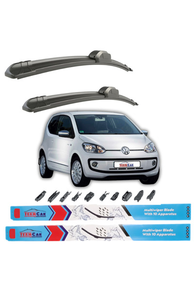 TEAMCAR Ștergătoare Volkswagen Up! 3 uși (2011-2023) Set față