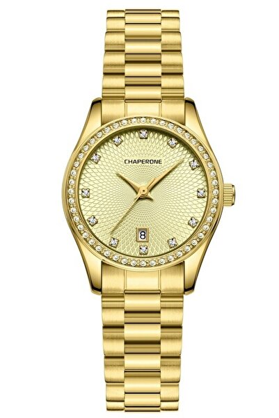 Chaperone ساعة يد نسائية بحزام فولاذي طراز CH177L