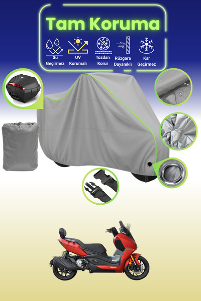 Dokaca Neo حقيبة خلفية وقفل رمادي نيون قماش مجدّل متوافقة مع يوكي هوراكان TR2...