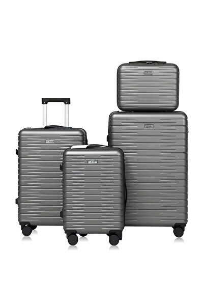 Kingon Luggage Sets,4Pcs Carry-0n Luggage(14",20",24".28").PCHard Shell Trave...