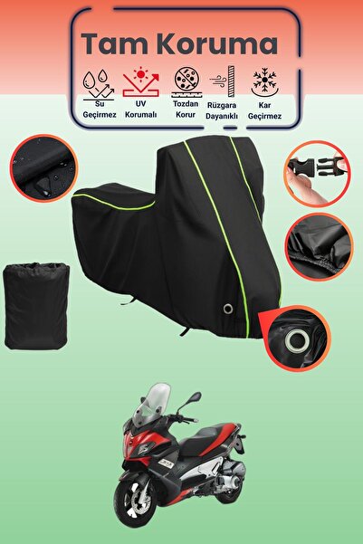 Dokaca Neo غطاء دراجة نارية متوافق مع Aprilia SR Max 300 IE، غطاء واقي من مار...