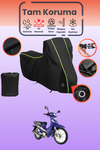 Dokaca Neo غطاء دراجة نارية متوافق مع كانوني تيجرينا S100، غطاء واقي من ماركة...