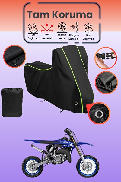 Dokaca Neo غطاء دراجة نارية متوافق مع Yamaha YZ 65، غطاء واقي من ماركة Black ...