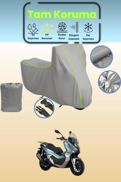 Dokaca Neo غطاء دراجة نارية متوافق مع غري نيون قماش مجدّل أورورا بيتركس، غطاء...