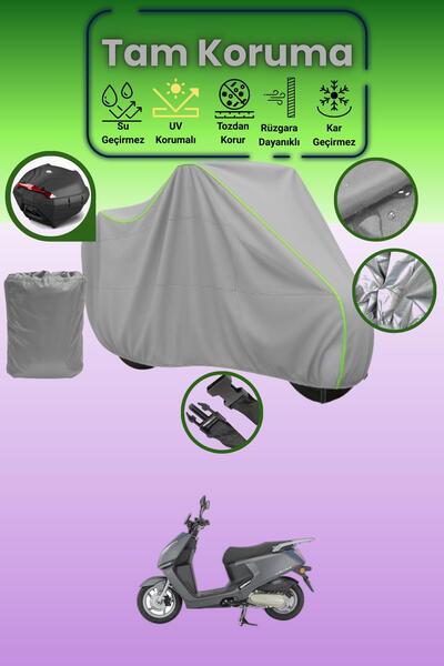 Dokaca Neo حقيبة خلفية رمادية نيون قماش مجدّل متوافقة مع مونديال 125 لافينيا،...