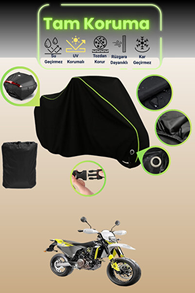 Dokaca Neo حقيبة خلفية وقفل أسود نيون قماش مجدّل متوافقة مع قماش الدراجة النا...