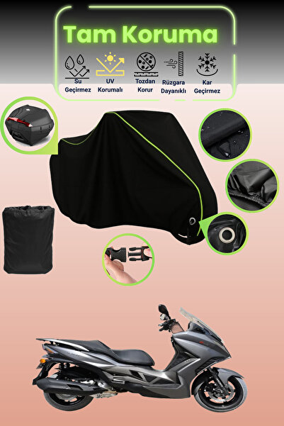 Dokaca Neo غطاء دراجة نارية متوافق مع Arora GT 250، غطاء واقي من ماركة Black ...