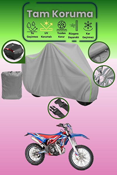 Dokaca Neo حقيبة خلفية رمادية نيون قماش مجدّل متوافقة مع بيتا RR 2T Enduro 25...