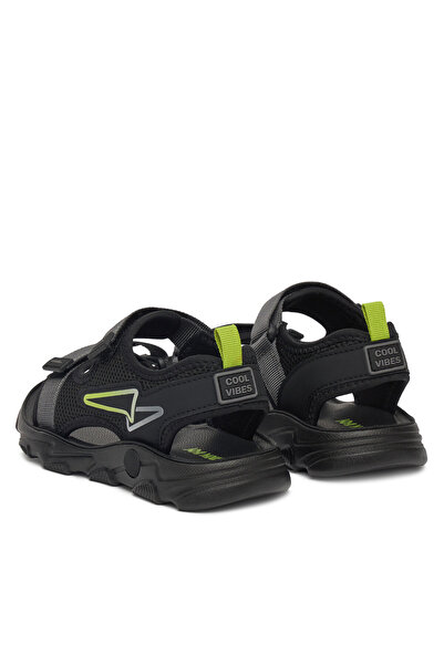 Action Boy Sandale Băieți Negre P4230801