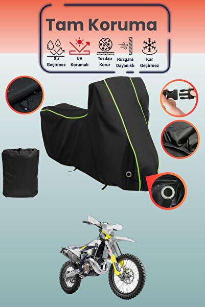 Dokaca Neo غطاء دراجة نارية متوافق مع Husqvarna TE 300، غطاء واقي من ماركة Bl...