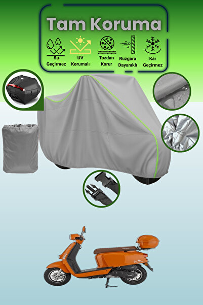 Dokaca Neo غطاء خلفي رمادي نيون قماش مجدّل متوافق مع مونديال فيراجو 50، غطاء ...