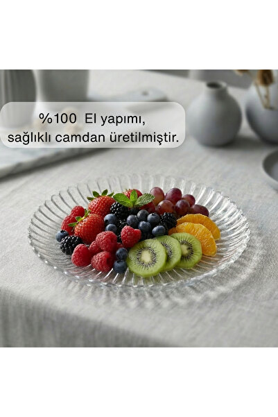 Glamis Selen Concept Papatya Model Cam Tabak Tekli