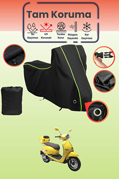 Dokaca Neo غطاء دراجة نارية متوافق مع كوبا بلو بيرد، غطاء واقي من ماركة Black...