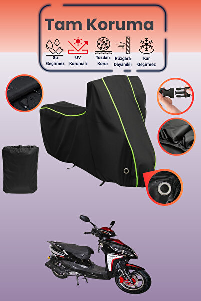 Dokaca Neo غطاء دراجة نارية متوافق مع Motolux Rossi 125، غطاء واقي من ماركة M...