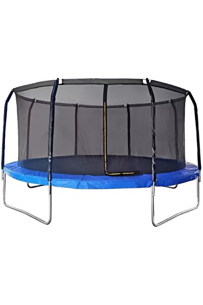 Marshal Fitness ترامبولين خارجي بطول 10 أقدام للأطفال والكبار مع شبكة وسلم