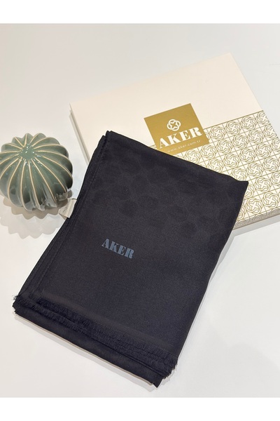 Aker Elegance Monogram Şal
