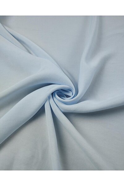 Kumaş Parça Țesătură de viscoză de culoare albastru deschis (lățime 140 cm x ...