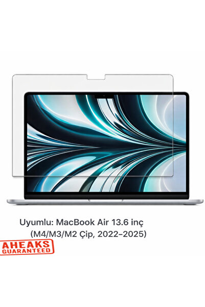 aheaks Macbook 13.6' inç Air 2022 M2 M3 M4 Çip A2681 A3113 A3240 Ekran Koruyu...