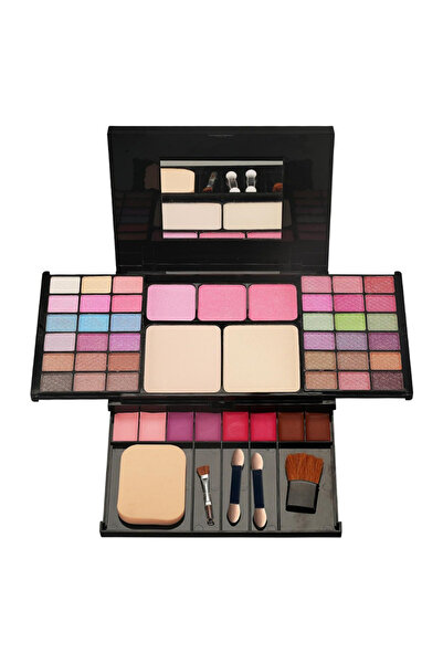 Muchmy All-in-one Mini Makeup Kit Palette Beauty Face Eyeshadow Blush Powder ...