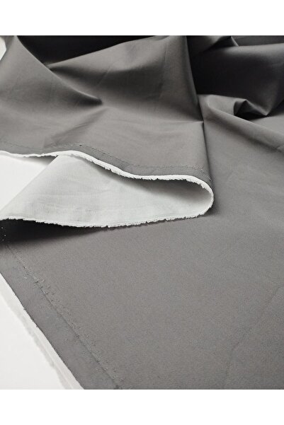 Kumaş Parça TELALI Сірий бавовняний тканина (Ширина 145 см x Довжина 120 см)