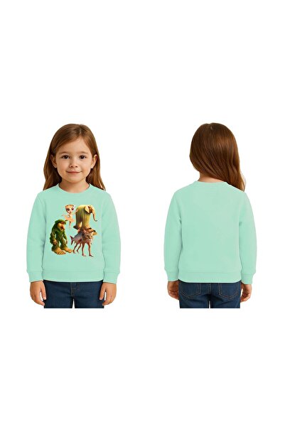 SEDİRLİ Unisex Braınrot cu imprimeu Copii Swae tricou 3 fire cu borduri