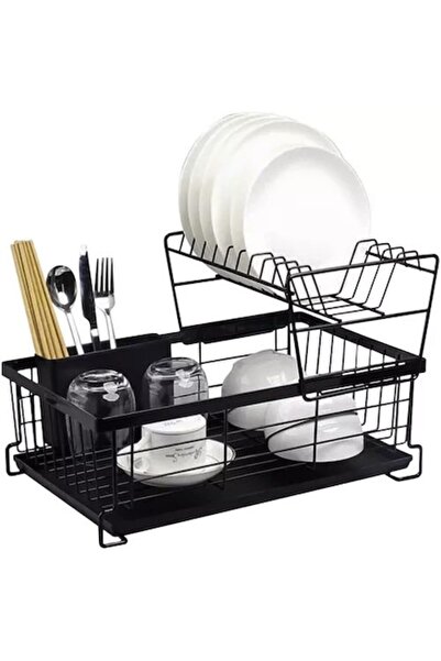Ruhhy Scurgător de vase cu 2 niveluri