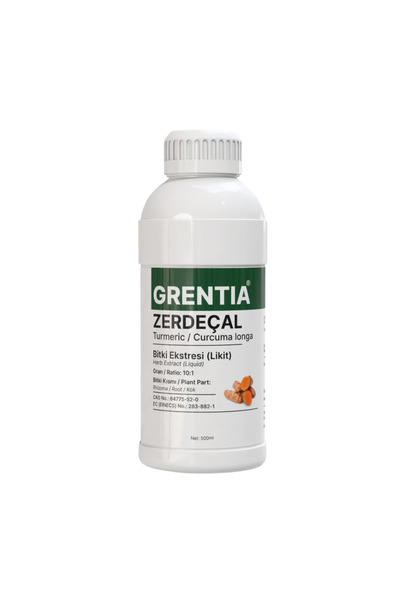 Grentia Zerdeçal Sıvı Ekstresi / Sıvı Ekstraktı 500 ml - Curcuma longa