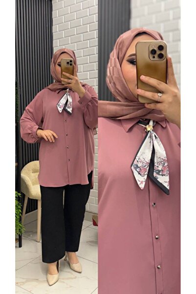 İLGEN TEKSTİL Flurali Non-Slip Non-Stick Shirt and Pants Set