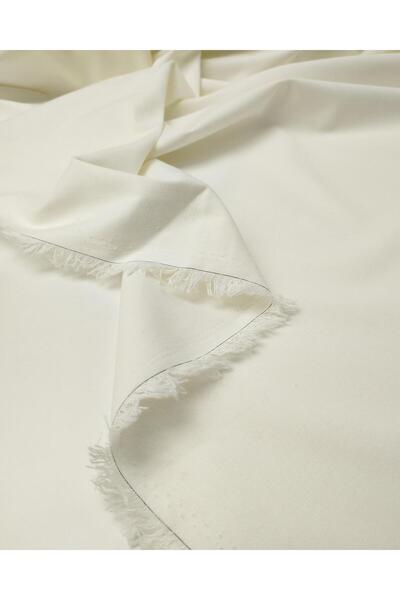 Kumaş Parça Țesătură de bumbac de culoare ecru (lățime 150 cm x lungime 225 cm)