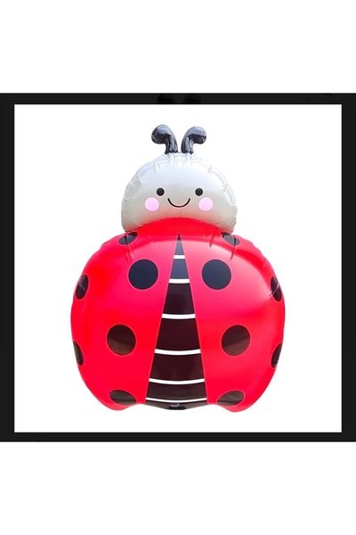 Çemrek Süs Parti Ladybug Balloon Foil Balloon 65 cm
