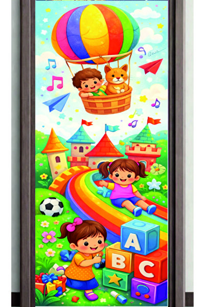 Göktuğ Hediyelik Okullar ve Kreşler Iiçin Kapı Giydirme Tasarımları (model 10)