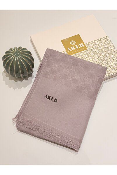 Aker Elegance Monogram Şal