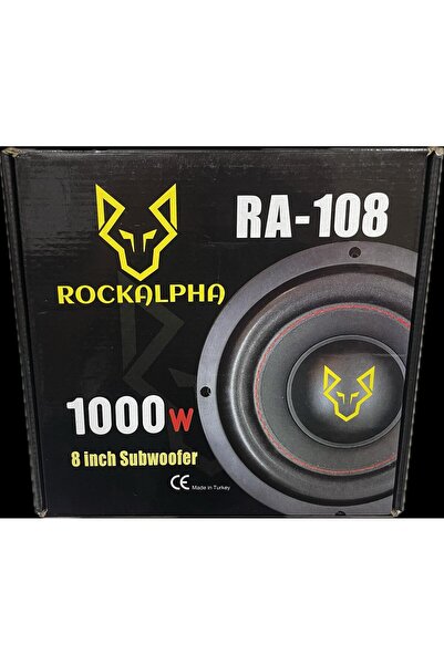 FTH SOUND RA-108 20 CM SUBWOOFER BAS KABİNLİ 1000 WATT MAXİMUM POWER 250 WATT RMS POWER
