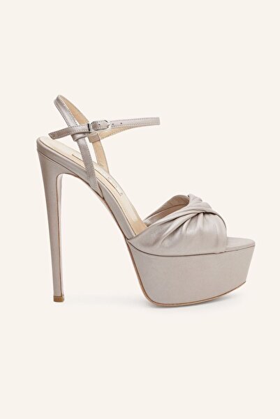 MARCATELLI Açık Kahve Noire Platform Topuklu Ayakkabı