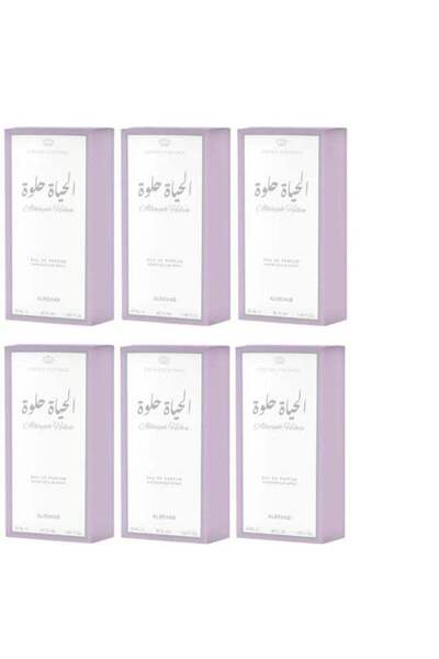Al Rehab Alhayah Helwa Perfume Body Spray 50ml (Pack of 6)