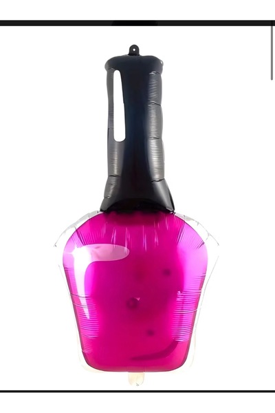 Çemrek Süs Parti Nail Polish Foil Balloon 90 cm 1 Piece