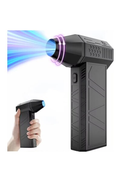 STOREONLINE Portable air blower 130000 RPM 3 speeds LED USB-C 3000mAh battery