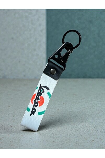 Cartex Vespa Motorcycle Cloth Keychain