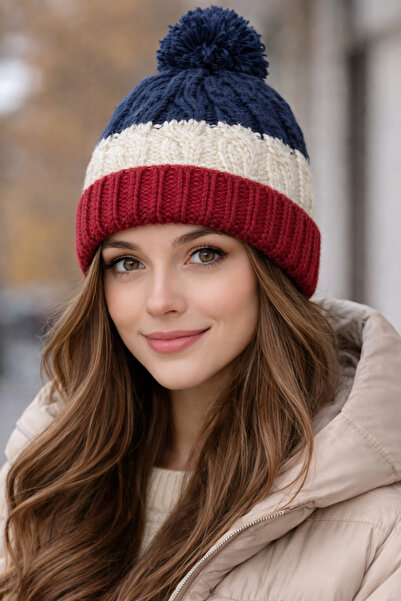 laviyonsa Pompom Winter Oversized Stylish Beret