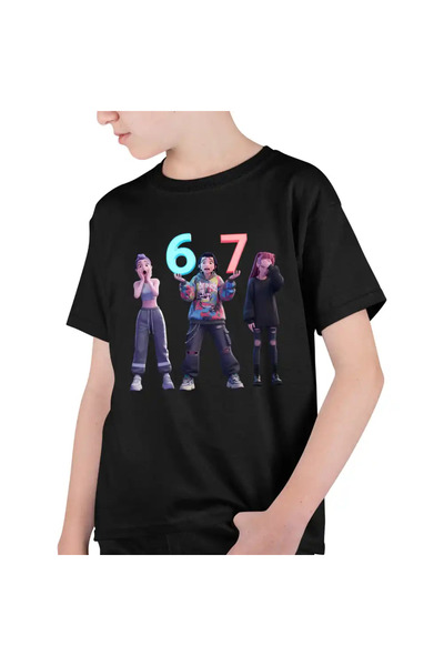 OEM Tricou Copii Baieti Six Seven Demon Hunters 67 Kpop