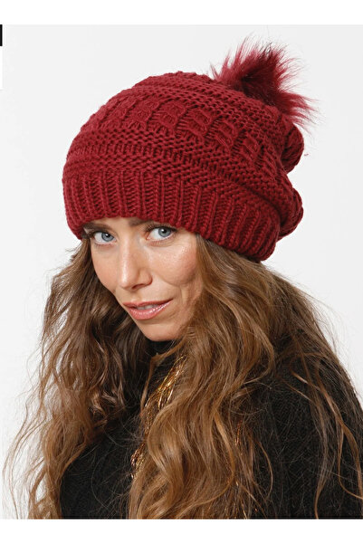laviyonsa Pompom Winter Oversized Stylish Beret