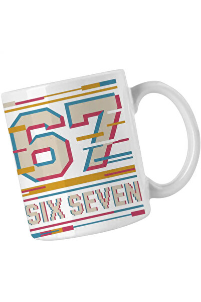 OEM Six Seven Effect Glitch 67 mug