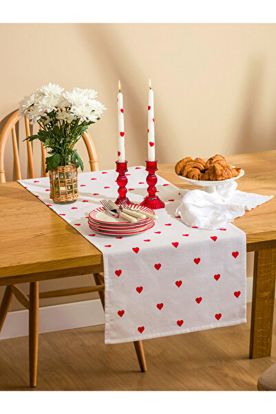 LC Waikiki noua orașă Mixteed Heart Patterned Runner