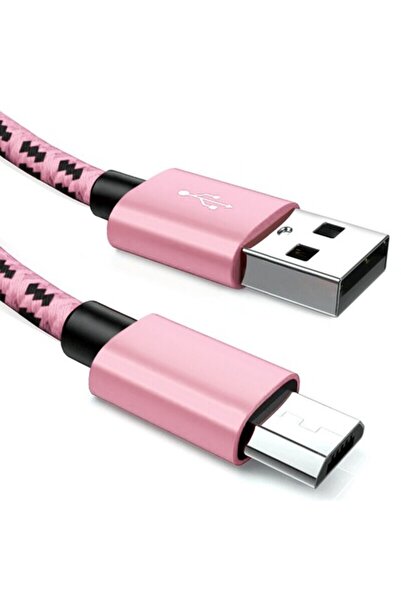 OEM Καλώδιο φόρτισης για Τηλέφωνο ή Tablet, USB σε USB Type-C, Ροζ και Μαύρο ...