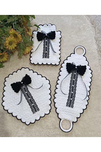 MASAL TUHAFİYE LİF DAMAT SETİ 3 PARÇA
