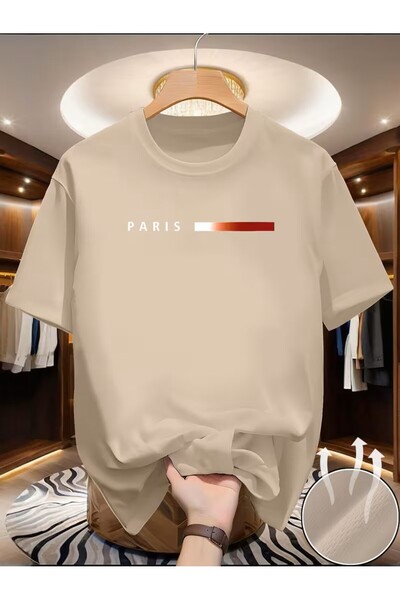 oneagılyazı Men's Paris Graphic T-Shirt