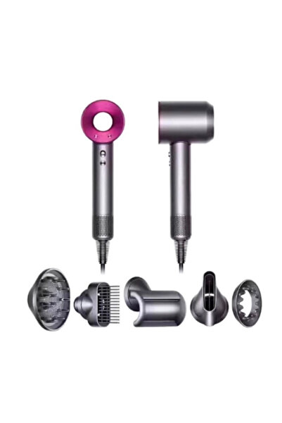 STOREONLINE Uscator de Par Profesional Supersonic, cu Ionizare Avansata, 1600W si 5 Accesorii