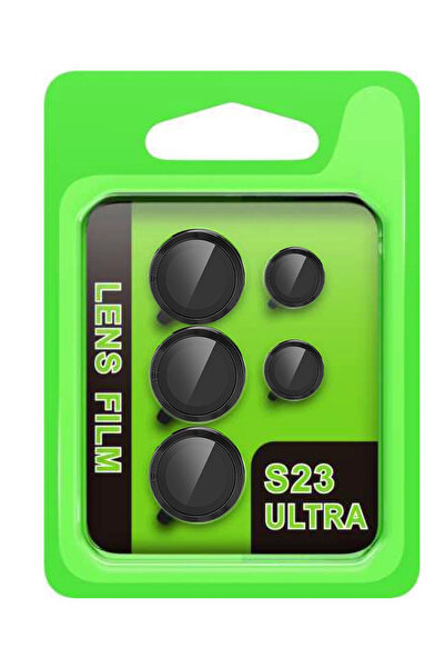 NewFace Mtxdpn Samsung Galaxy S23 Ultra Raze Metal Camera Lens (213931) - Black