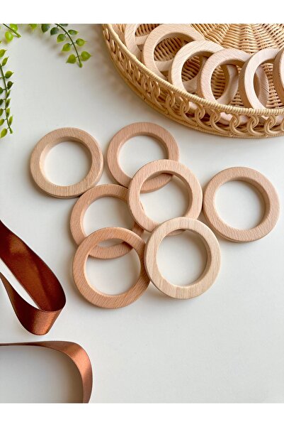 gökçem Yassı Kayın Halka 10 Adet